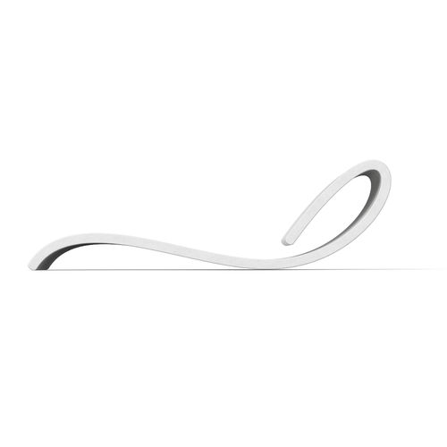 Современный садовый шезлонг - TWIST - METALCO - из высокопрочного бетона / из высокопрочного бетона / для общественных мест