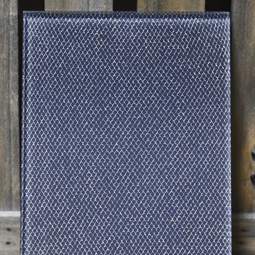 Слоистая стеклянная панель - SILVER/GRAY DIAMOND SPARKLE MESH ORGANICA™  - Avant Art Architectural Glass, Inc. - декорированная / для двери / плоская