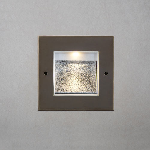 Встраиваемый светильник в стену - QUADRO MINI - LumTeam - встраиваемый в пол / LED / квадратный