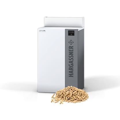Паровой котел на пеллетах - Nano-PK 20-32 kW - HARGASSNER - только для обогрева / для домашнего использования / для интерьера