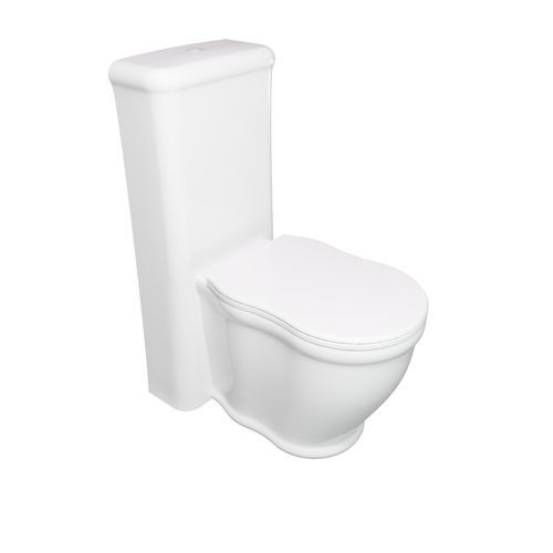 Напольный унитаз - TIWC01-TICIMBL - GSG Ceramic Design - приставной / из керамики / для бытового использования