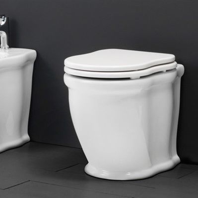 Напольный унитаз - TIWC01 - GSG Ceramic Design - из керамики / для бытового использования / овальный