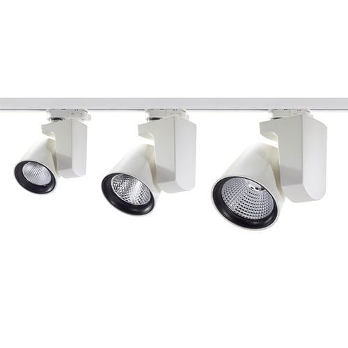 Светильник на рейке LED - S80 - GLAMOX - круглый / из литого алюминия / для профессионального использования