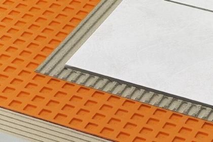 Гидроизоляционная мембрана для напольной поверхности - SCHLUTER®-DITRA - Schluter Systems - в рулонах / из полиэтилена