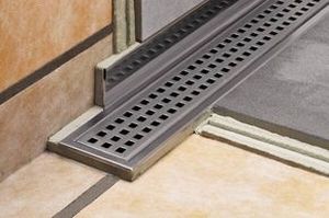 Сливной канал для душа - SCHLUTER®-KERDI-LINE - Schluter Systems