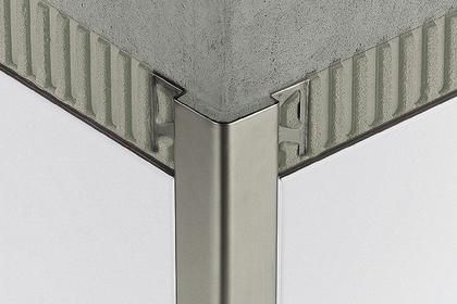 Отделочный профиль из алюминия - SCHLUTER®-ECK-E - Schluter Systems - для плиточного пола / для наружных углов
