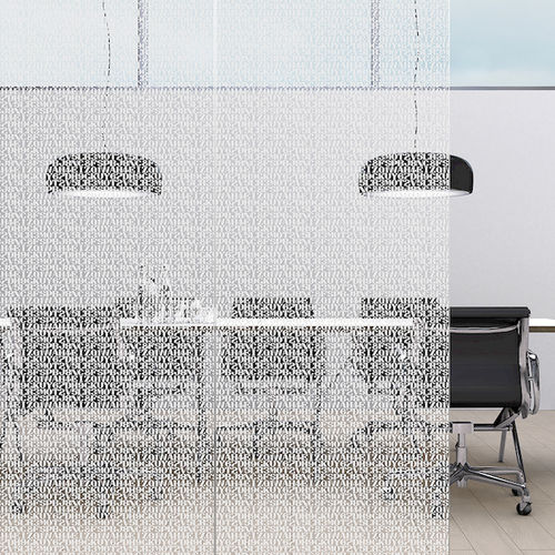 Стеклянная панель для безопасности - ALPHABET - Skyline Design - слоистая / закаленная / декорированная