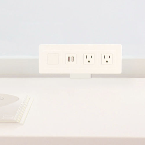 Розетка тока - Teknion - USB / множественная / настенная