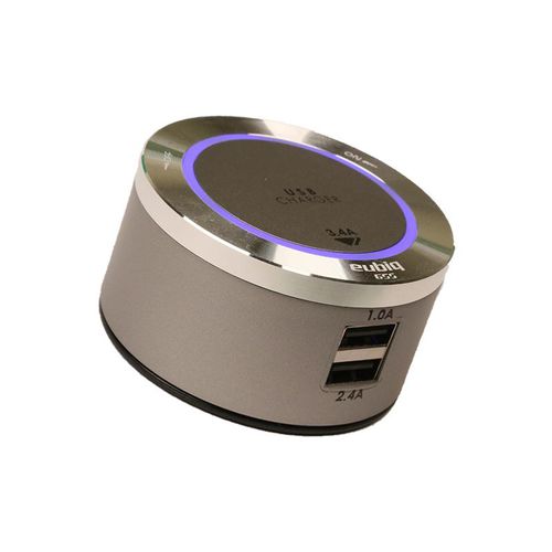 Розетка USB - USB3 - Eubiq - для поверхностного монтажа / из поликарбоната / современная