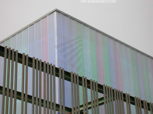 Ячеистая панель из поликарбоната - PC 2560-12 in varying colours - Rodeca GmbH - для зданий