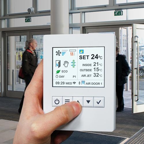 Клавиатура устройства управления для вентиляционной системы - CLEVER  - airtecnics - настенная / для профессионального использования