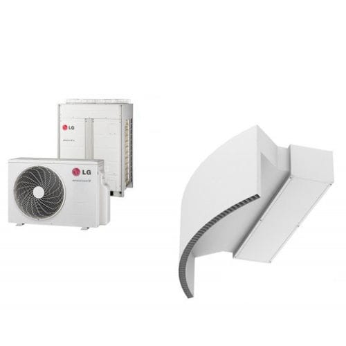 Потолочная воздушная завеса - ROTO ECG 1000 DX10-LG	 - airtecnics - промышленная / для профессионального использования
