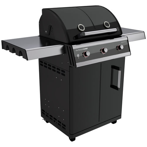 Газовое барбекю - DUALCHEF 315 G - Outdoor Chef - на роликах / из окрашенной стали / из нержавеющей стали
