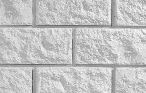 Облицовочная пластина из восстановленного камня - CAMPANA WHITE - Klimex - для наружного использования / внутренняя / 100% перерабатываемая