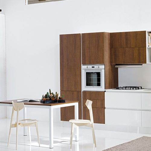 Современный стол - ALU - ARAN Cucine - из дерева / прямоугольный / FSC-сертифицированный