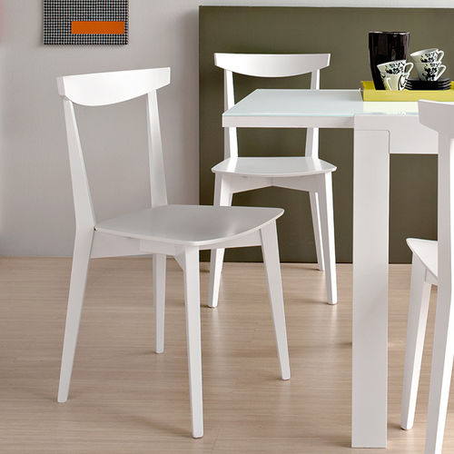 Современный cтул - EVERGREEN - ARAN Cucine - для интерьера / из лакированной древесины / FSC-сертифицированный