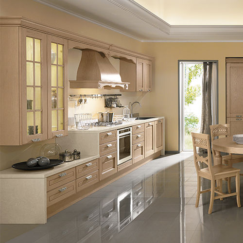 Стилизованная кухня - IMPERIAL - ARAN Cucine - из ясеня / островного типа / с ручками
