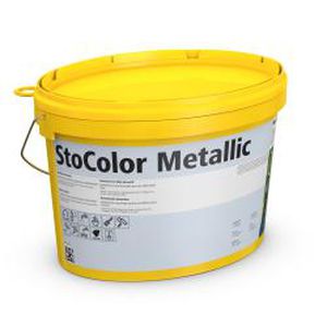 Декоративная краска - STOCOLOR METALLIC - Sto AG - для наружного применения / для фасада / синтетическая