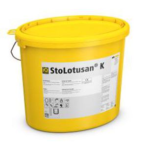 Защитная штукатурка - STOLOTUSAN® K - Sto AG - гидроизолирующая / для отделки / для фасада