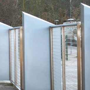 Решетчатый забор - OUVRAGES D'ART - FRANCE INOX INDUSTRIE - профессиональный / из нержавеющей стали