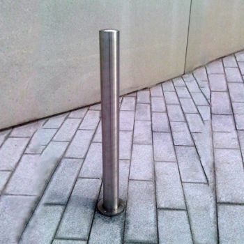 Защитный боллард - CHANTERELLE - FRANCE INOX INDUSTRIE - неподвижный / выдвижной / из нержавеющей стали