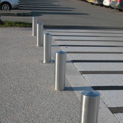 Противопарковочный боллард - CITY - FRANCE INOX INDUSTRIE - неподвижный / выдвижной / из нержавеющей стали