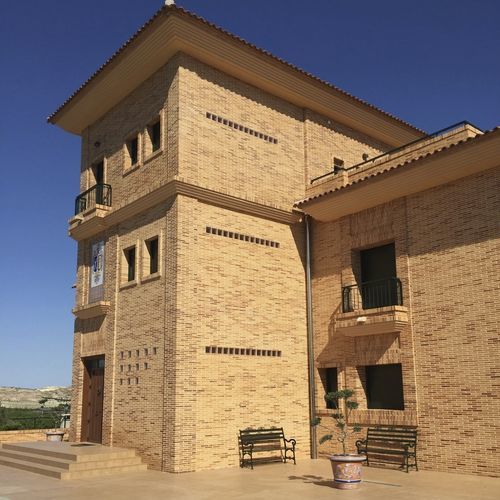 Кирпич для фасада - RUSTIC Guadarrama - La Paloma Cerámicas - полый / многоцветный