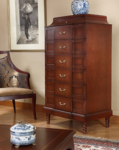 Классический шифоньер - 115Z - Al Cazar Fine Woods - из дерева / коричневый