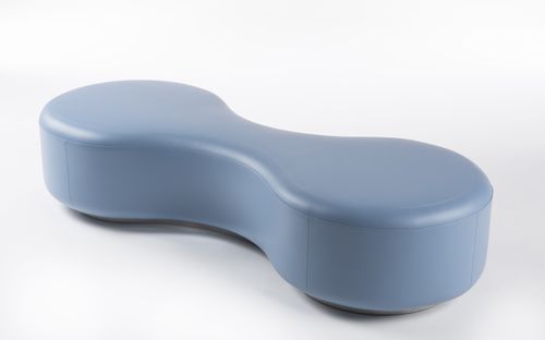 Модульная банкетка - MOLECOLA - ALTEK ITALIA DESIGN - современная / из кожи / с основанием из алюминия