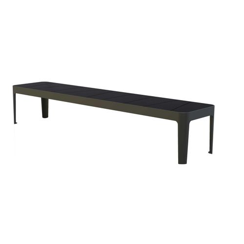 Современная общественная скамейка - DOLMEN/4 - ALTEK ITALIA DESIGN - из стали / из камня / из композитных материалов