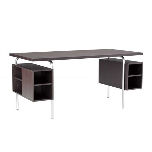 Напольный рабочий стол - VERTIGO LV75 - ALTEK ITALIA DESIGN - современный / из МДФ / из венге