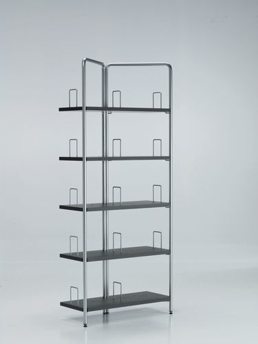 Высокий книжный шкаф - VERTIGO LV73 - ALTEK ITALIA DESIGN - современный / контрактный / из алюминия
