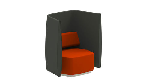 Современное кресло для посетителей - AIRWAVE 08 - ALTEK ITALIA DESIGN - из искусственной кожи / из пенополиуретана / из ткани