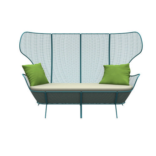 Модульный диван - QUIZAS - ALTEK ITALIA DESIGN - современный / для наружного применения / из железа