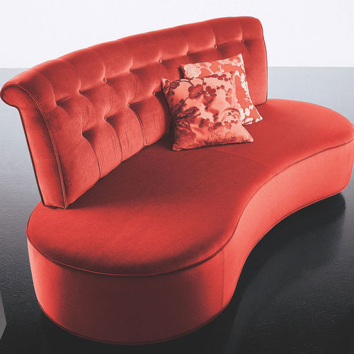 Современный диван - GALLERY - ALTEK ITALIA DESIGN - для гостиной / текстильный / из бархата