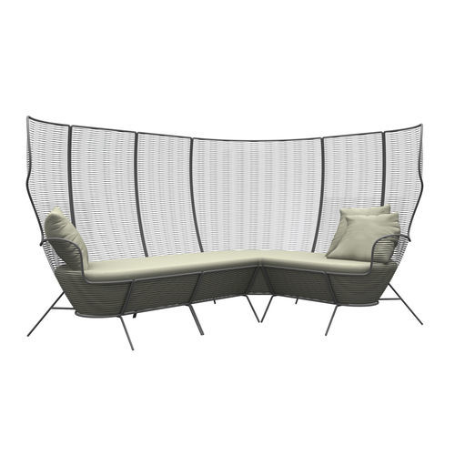 Современная мебель для сада - QUIZAS - ALTEK ITALIA DESIGN - из металлической сетки / из железа / из гальванизированной стали