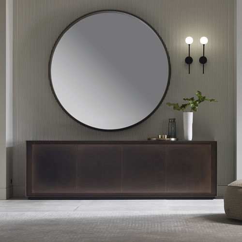 Современный буфет - PRIVACY - Capo D'Opera Home - из блестящей лакированной древесины / из матовой лакированной древесины / со складной дверью