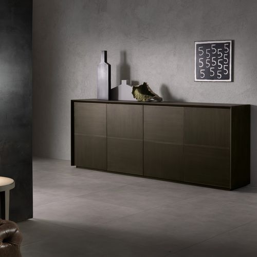 Современный буфет - FLAIR - Pacini & Cappellini - из фанерованной древесины / из ясеня / из бетона