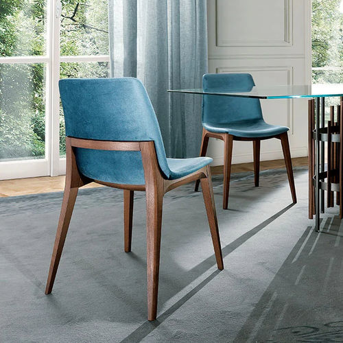 Современный cтул для столовых - ELLEN - Pacini & Cappellini - для интерьера / из ткани / из кожи