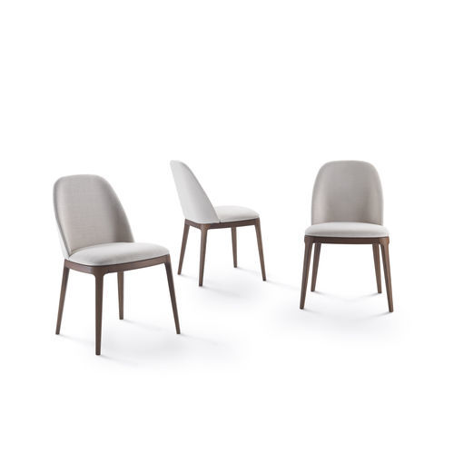 Современный cтул - BECKY  - Pacini & Cappellini - для интерьера / из ткани / из кожи