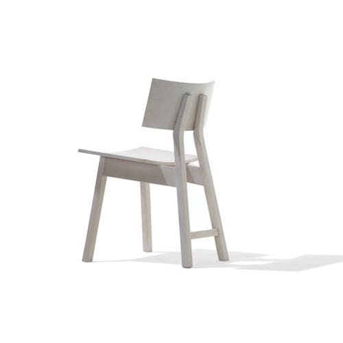 Современный стул для посетителей - 30X30 - Concepta - для интерьера / из дерева / для общественных учреждений