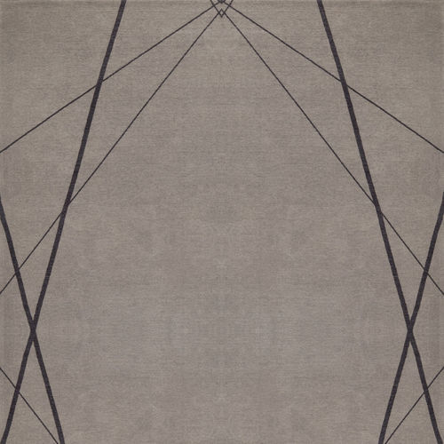 Современный ковер - GEOMETRICO - Doimo Salotti - геометрический / из полиэстера / из хлопка