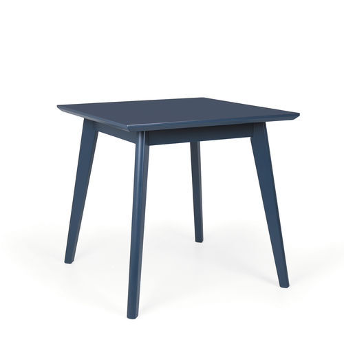 Современный обеденный стол - PIXIE QUAD - Fenabel- The heart of seating - из дерева / с основанием из древесины / квадратный