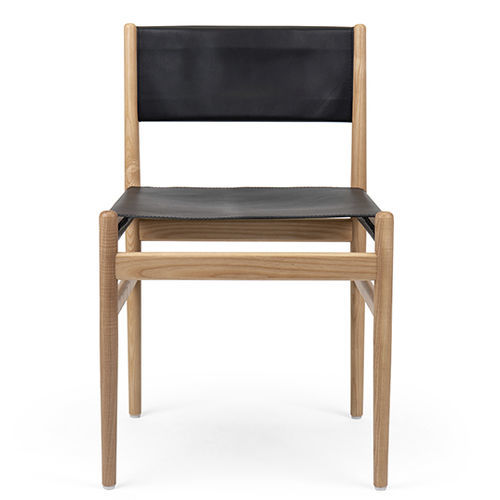 Современный cтул - LEAF EST - Fenabel- The heart of seating - для интерьера / из кожи / из цельной древесины