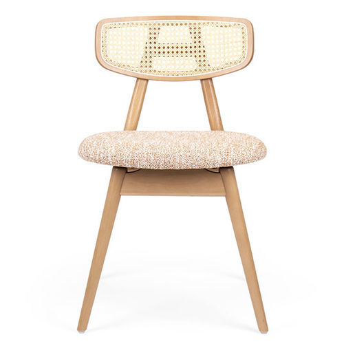 Cтул уникальный дизайн - MALIN WICKER - Fenabel- The heart of seating - для интерьера / из ткани / из дерева