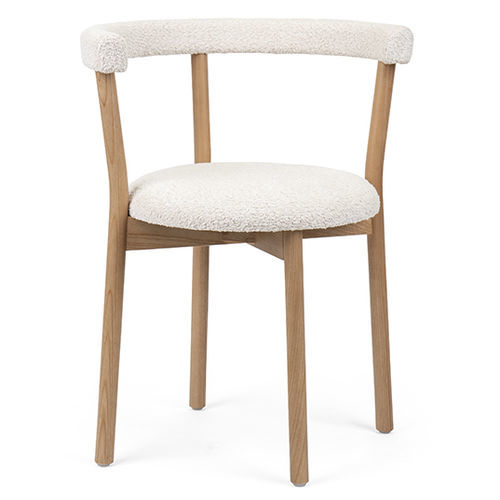 Современный cтул - TWIST EST CB - Fenabel- The heart of seating - для интерьера / из ткани / из дерева