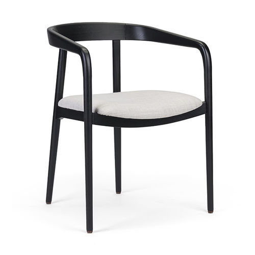 Современный cтул - NUR - Fenabel- The heart of seating - для интерьера / из ткани / из бука