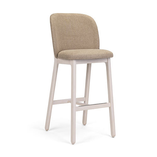 Современный барный стул - ARCO - Fenabel- The heart of seating - для интерьера / из ткани / с основанием из древесины