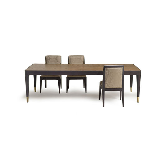 Современный обеденный стол - CENTURY 6528 - Fratelli Boffi - из дерева / с основанием из древесины / прямоугольный
