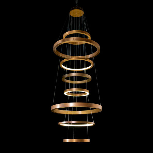 Современная люстра - RING - Henge - из латуни / из стали / LED